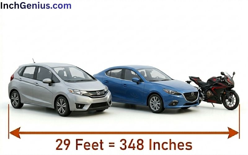 How Long is 29 Feet?