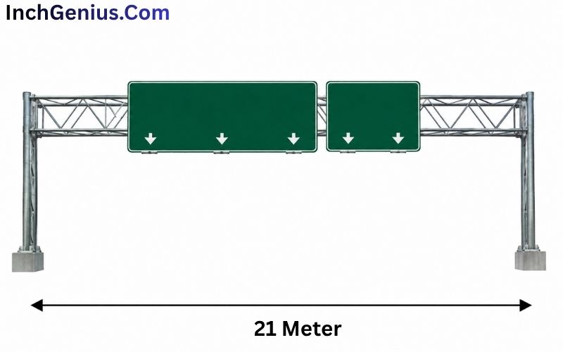 How Long is 21 Meter?