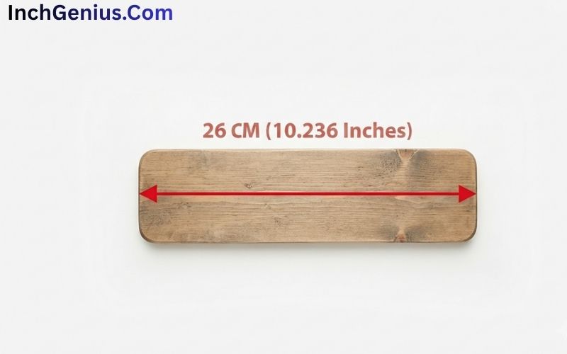 How Big is 26 CM?