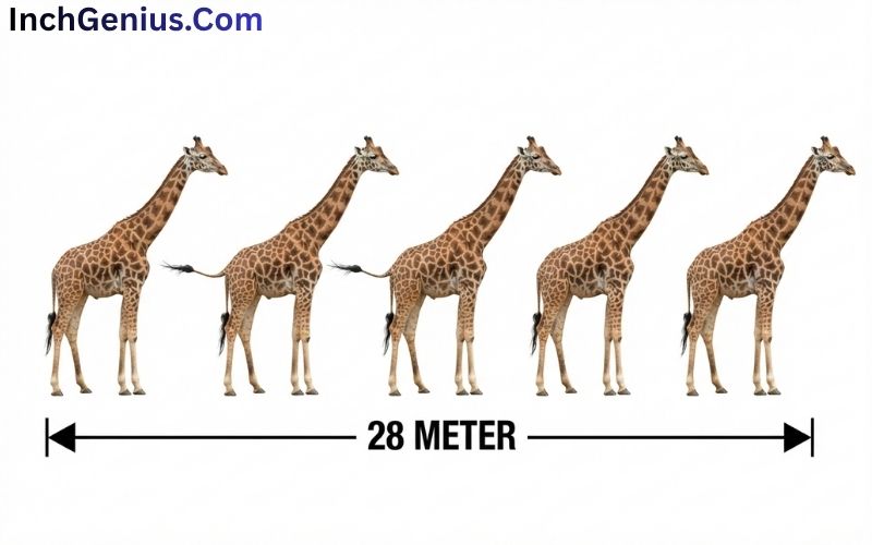 How Long is 28 Meter?
