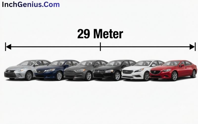 How Long is 29 Meter?