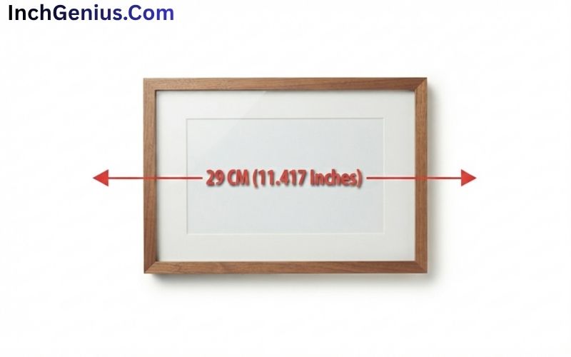 How Big is 29 CM?