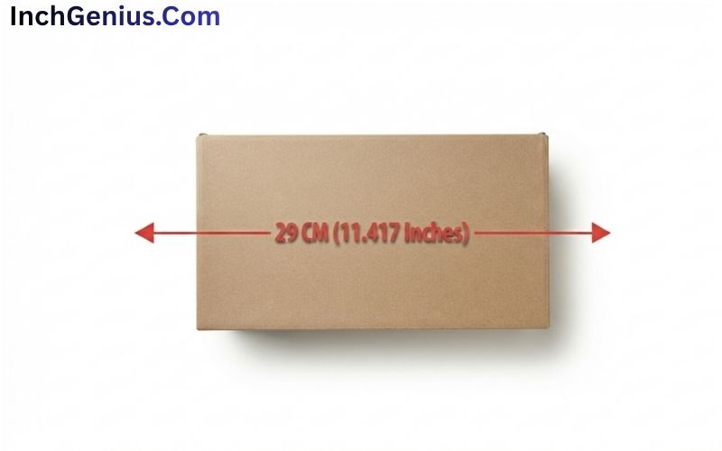 How Big is 29 CM?