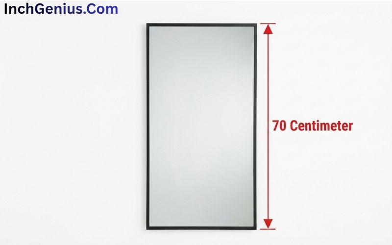How Big is 70 CM?