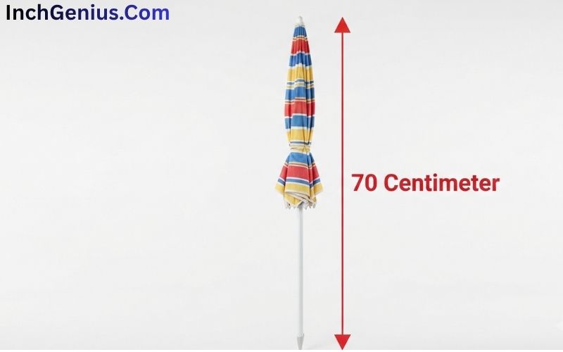 How Big is70 CM?