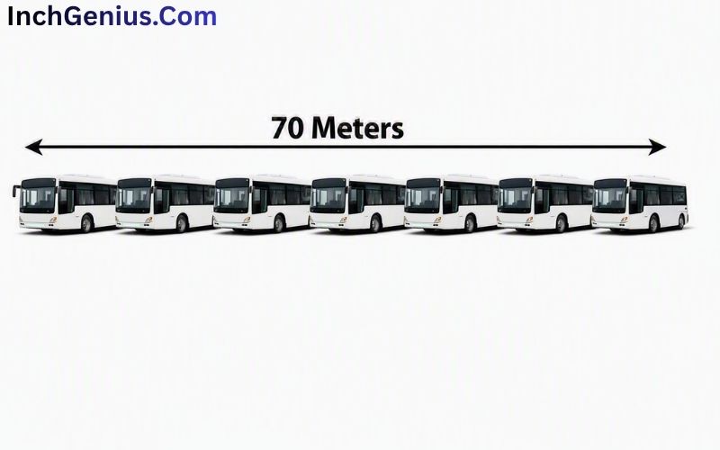 How Long is 70 Meter?