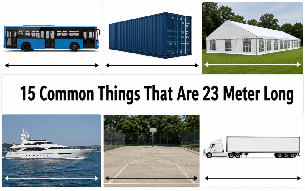 How Long is 23 Meter?
