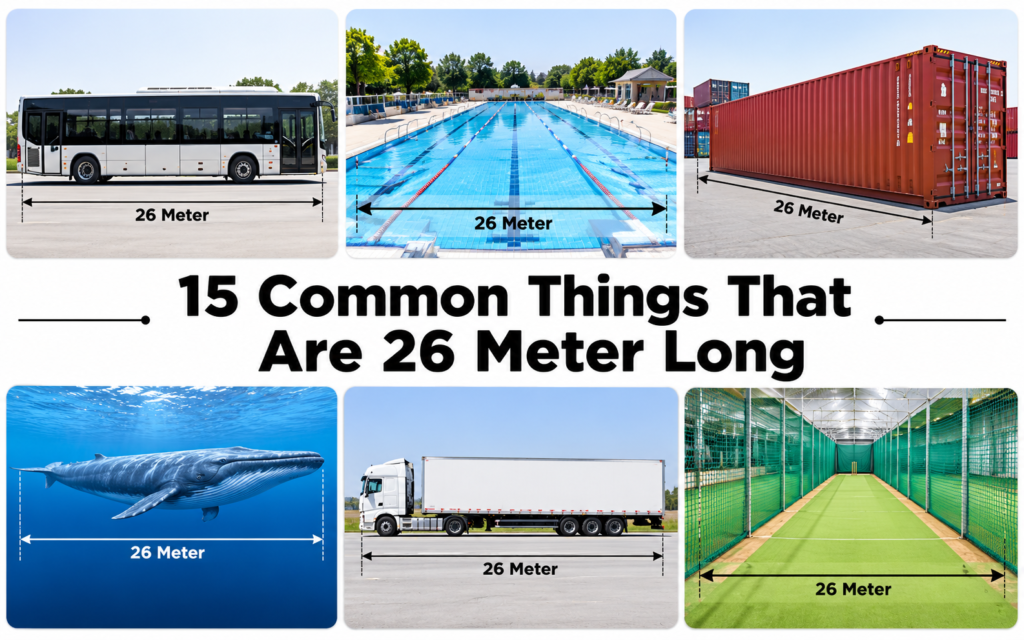 How Long is 26 Meter?