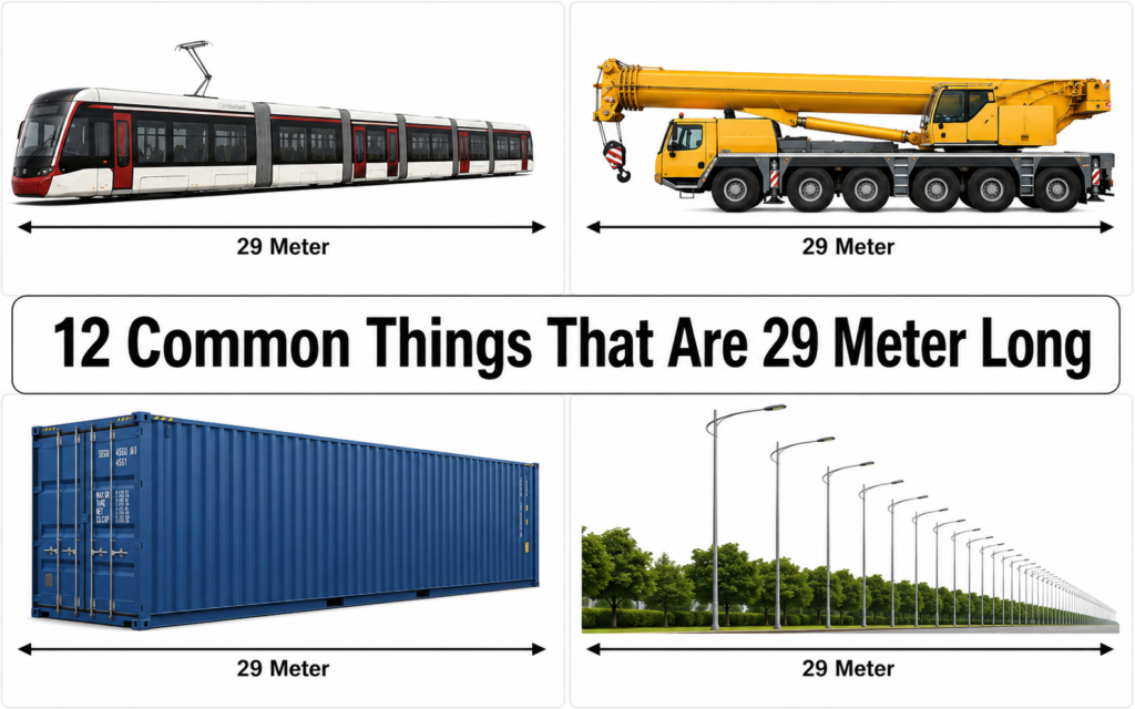 How Long is 29 Meter?