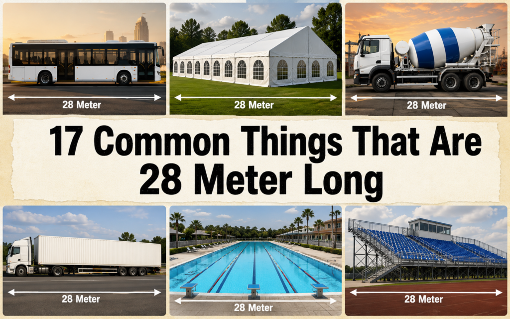How Long is 28 Meter?