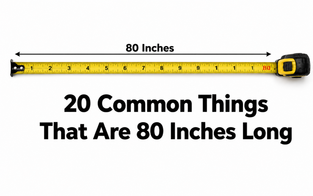 How Long is 80 Inches?
