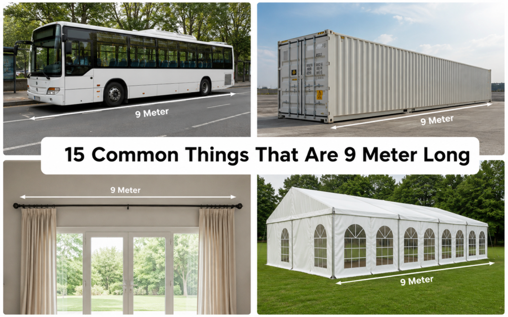 How long is 9 Meter?