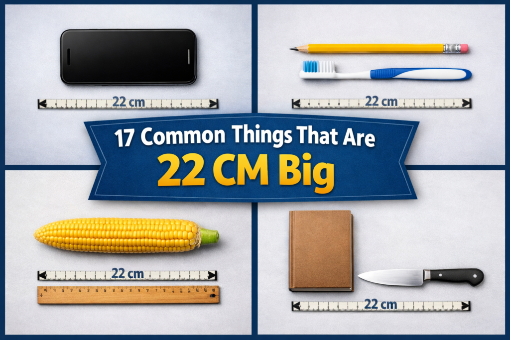 How Big is 22 CM?