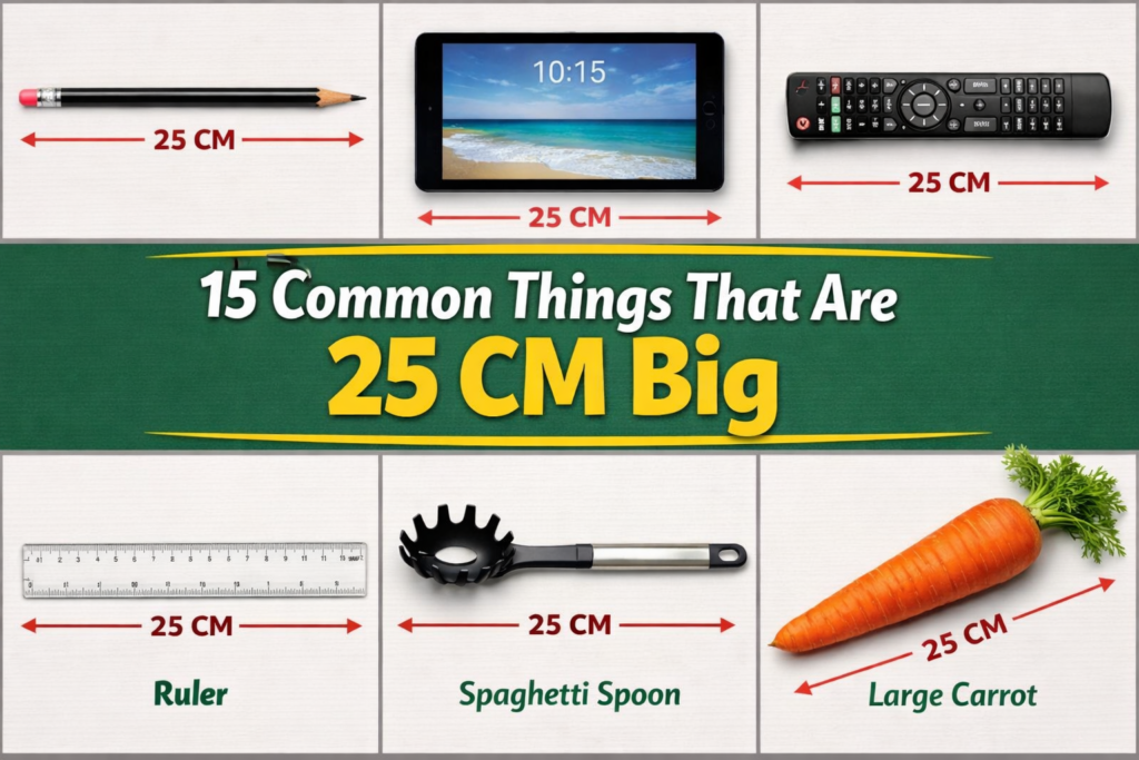 How Big is 25 CM?
