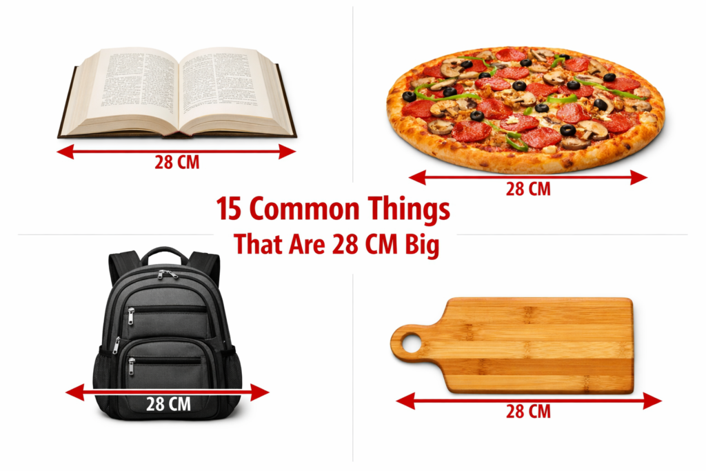 How Big is 28 CM?