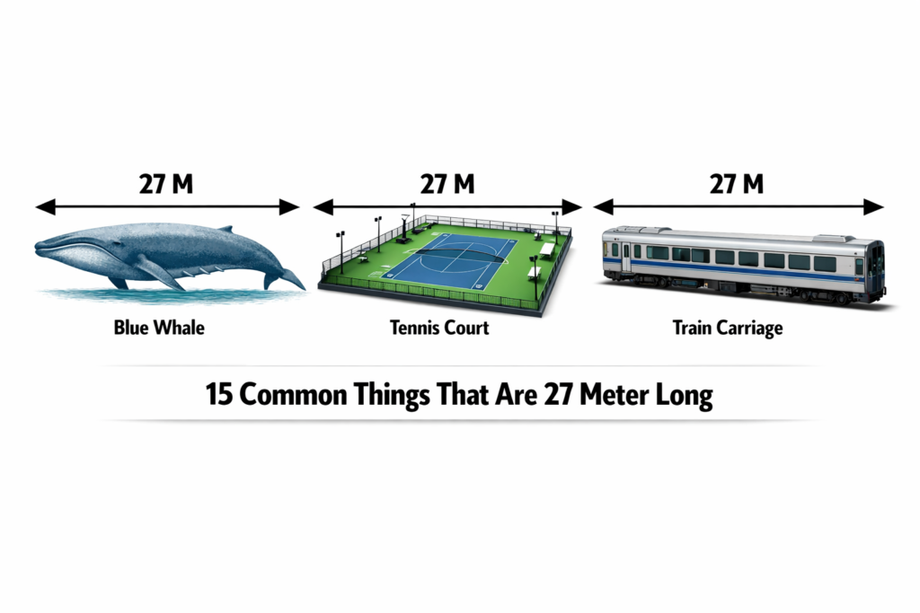 How Long is 27 Meter?