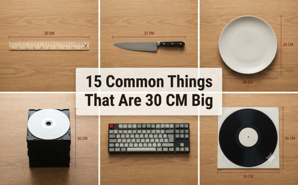 How Big is 30 CM?