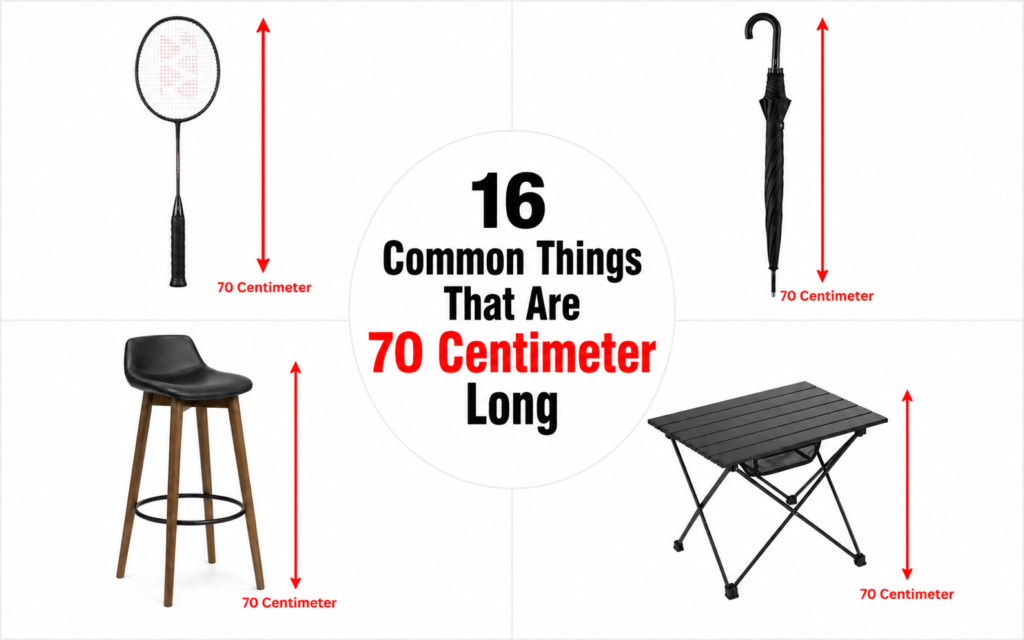 How Big is 70 CM?